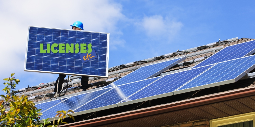 get your florida solar panel contractor license fast with LicensesETC