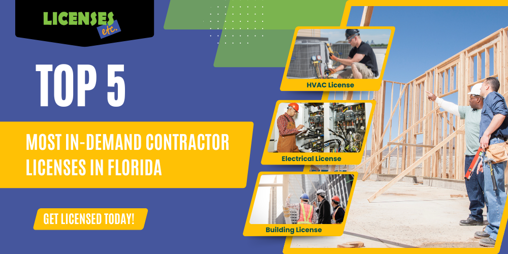 Top 5 Most In Demand Florida Contractor Licenses