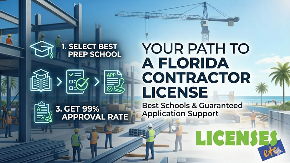 Florida Contractor License Application Services and School