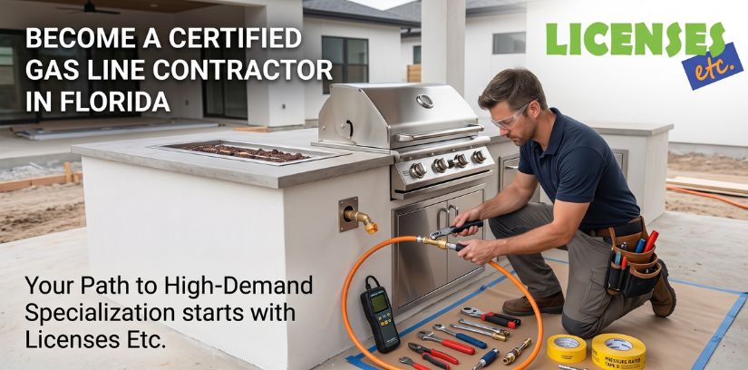 Get Your Florida Gas Line Contractor License Fast