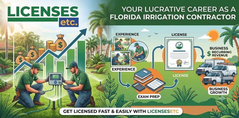 Get Your Florida Irrigation Contractor License Today